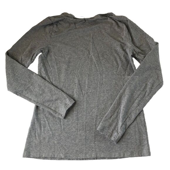 Calvin Klein Sleepwear Women's L/S Tee Logo Gray Size Small - Picture 3 of 11
